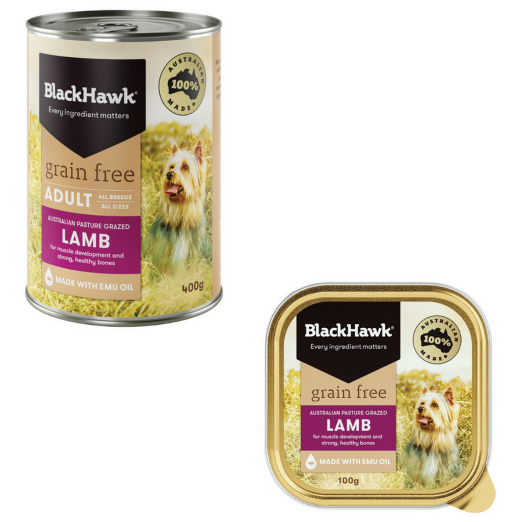 Black Hawk Grain Free Adult Wet Dog Food Lamb-YourPetPA