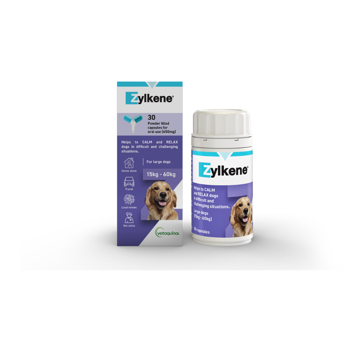 Zylkene Capsules for Dogs Cats (30's)