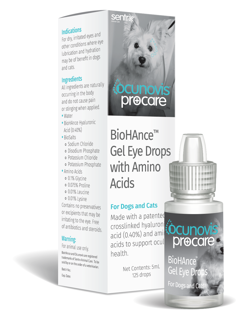 Ocunovis Gel Eye Drops For Dogs