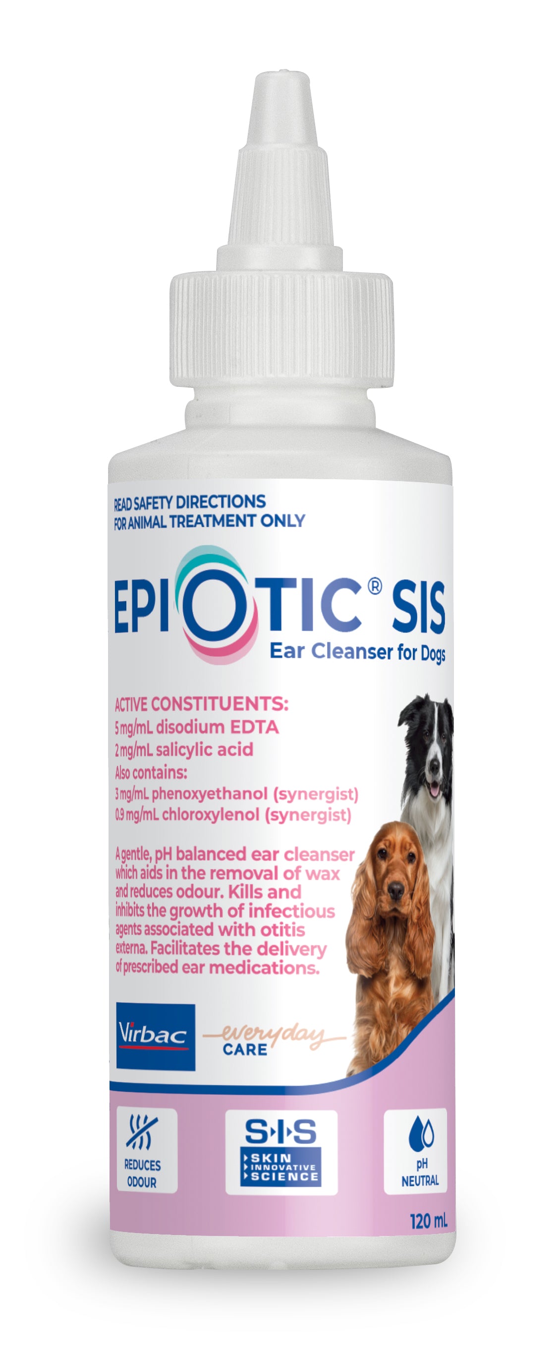 Virbac Epi Otic SIS Ear Cleanser For Dogs