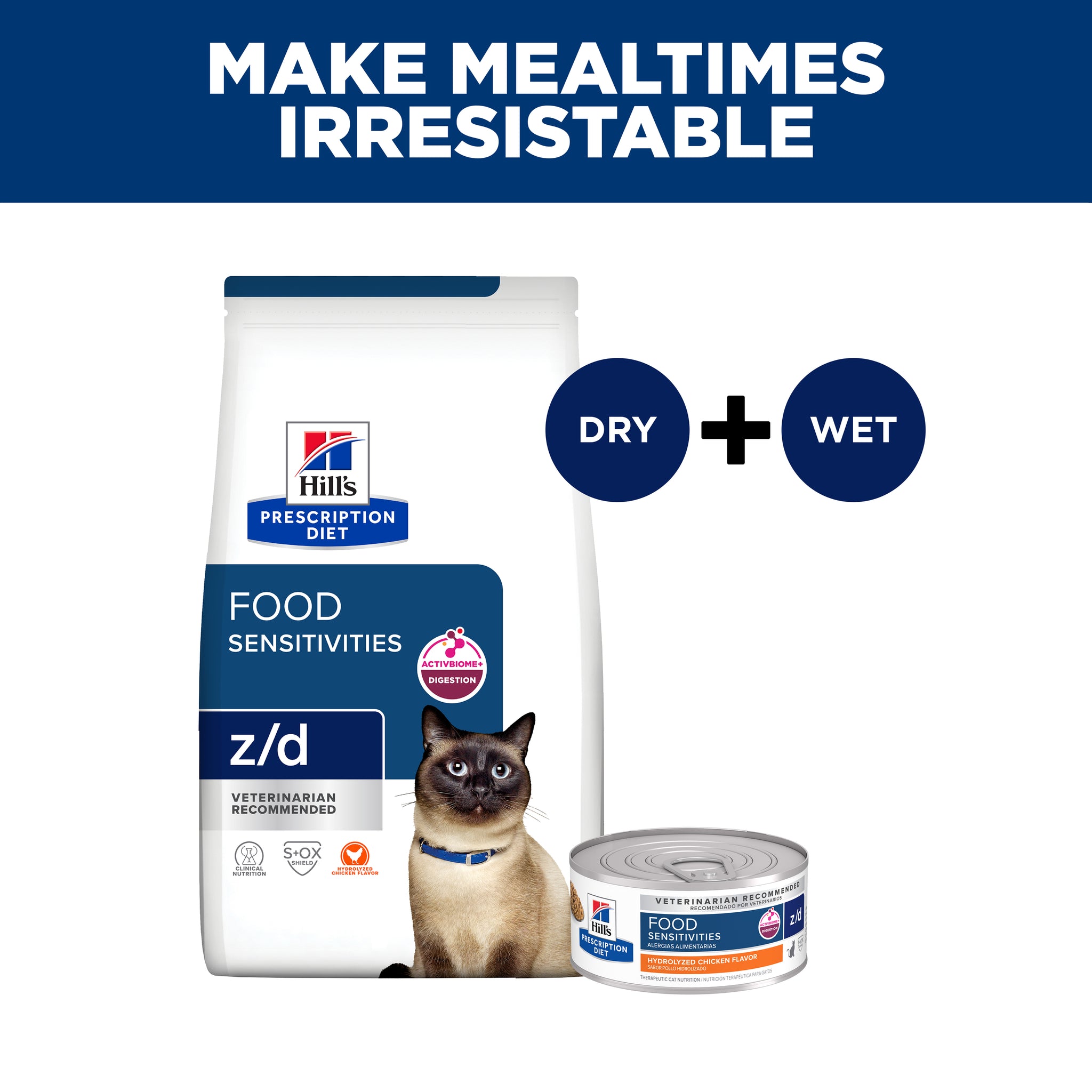 Hill's Prescription Diet Z/D Skin/Food Sensitivities Cat Dry Food