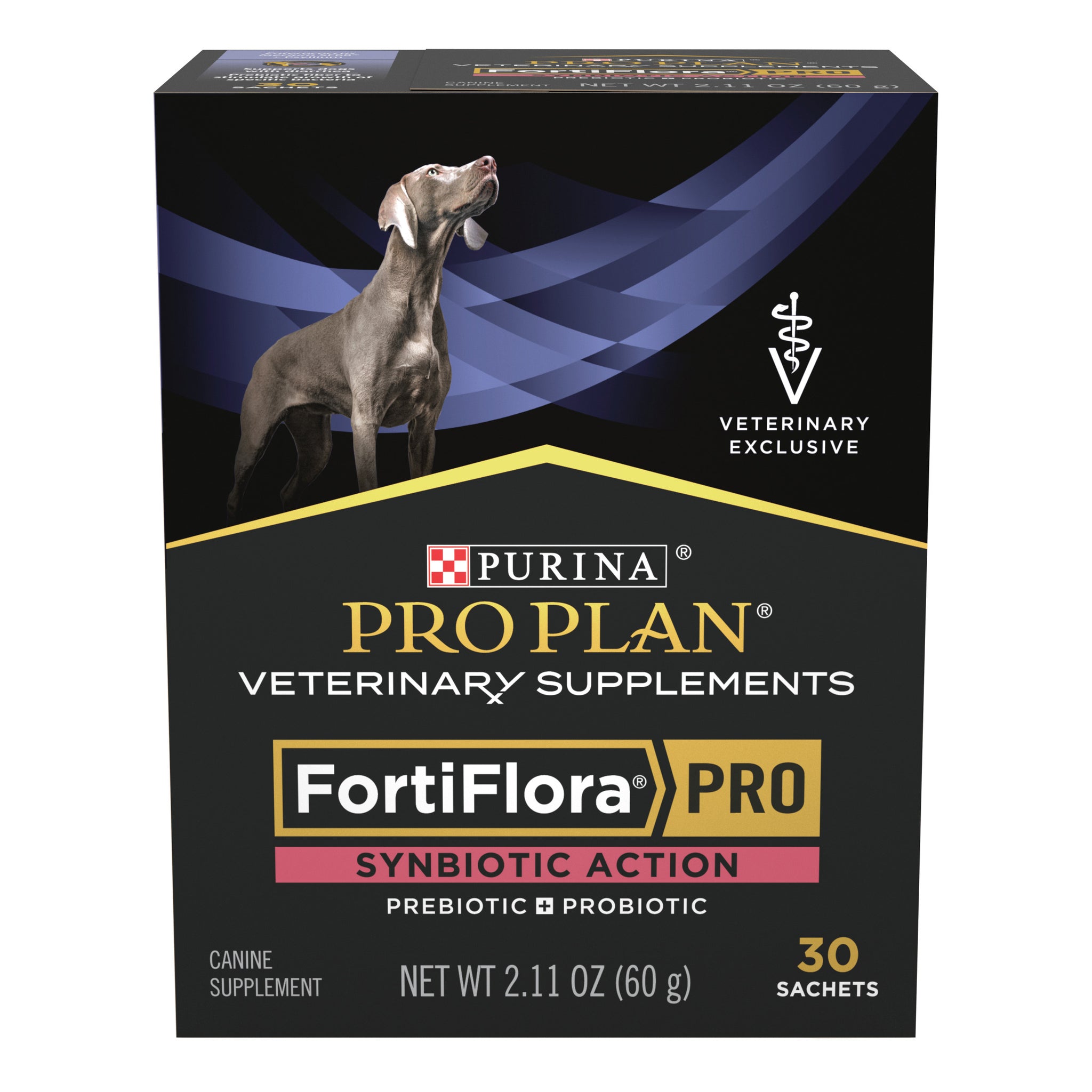Purina Pro Plan FortiFlora 30パック✖️2 Pro Plan Veterinary Diet Fortiflora PRO Dog - 30 Sachets x 2g