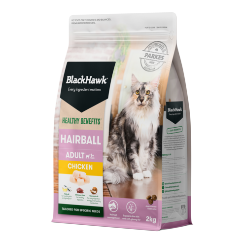 Black Hawk Healthy Benefits Hairball Adult Dry Cat Food- PetPA