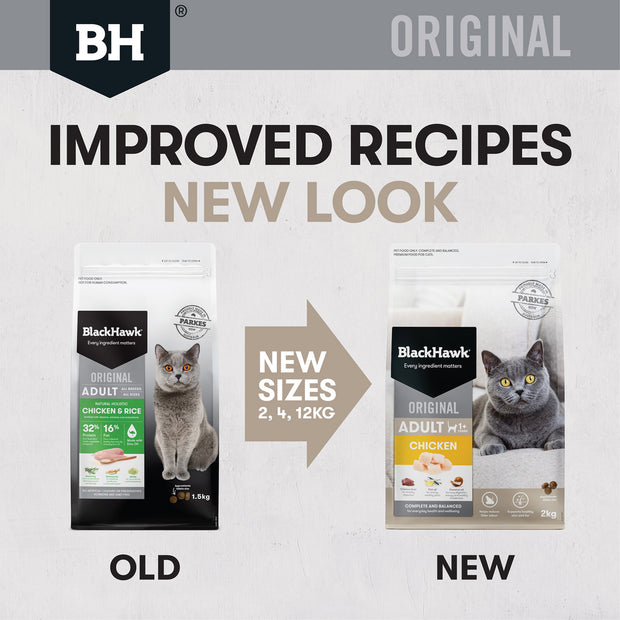 Black hawk chicken and rice feline 15kg hot sale