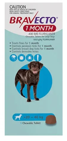 Bravecto monthly hot sale