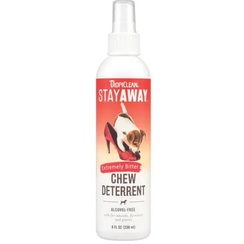 TropiClean Stay Away Chew Deterrent For Dogs 236ml- PetPA