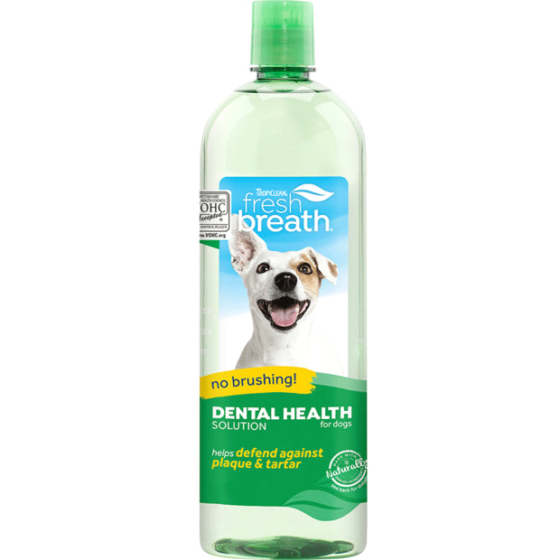 TropiClean Fresh Breath Water Additive For Dogs 473ml - PetPA
