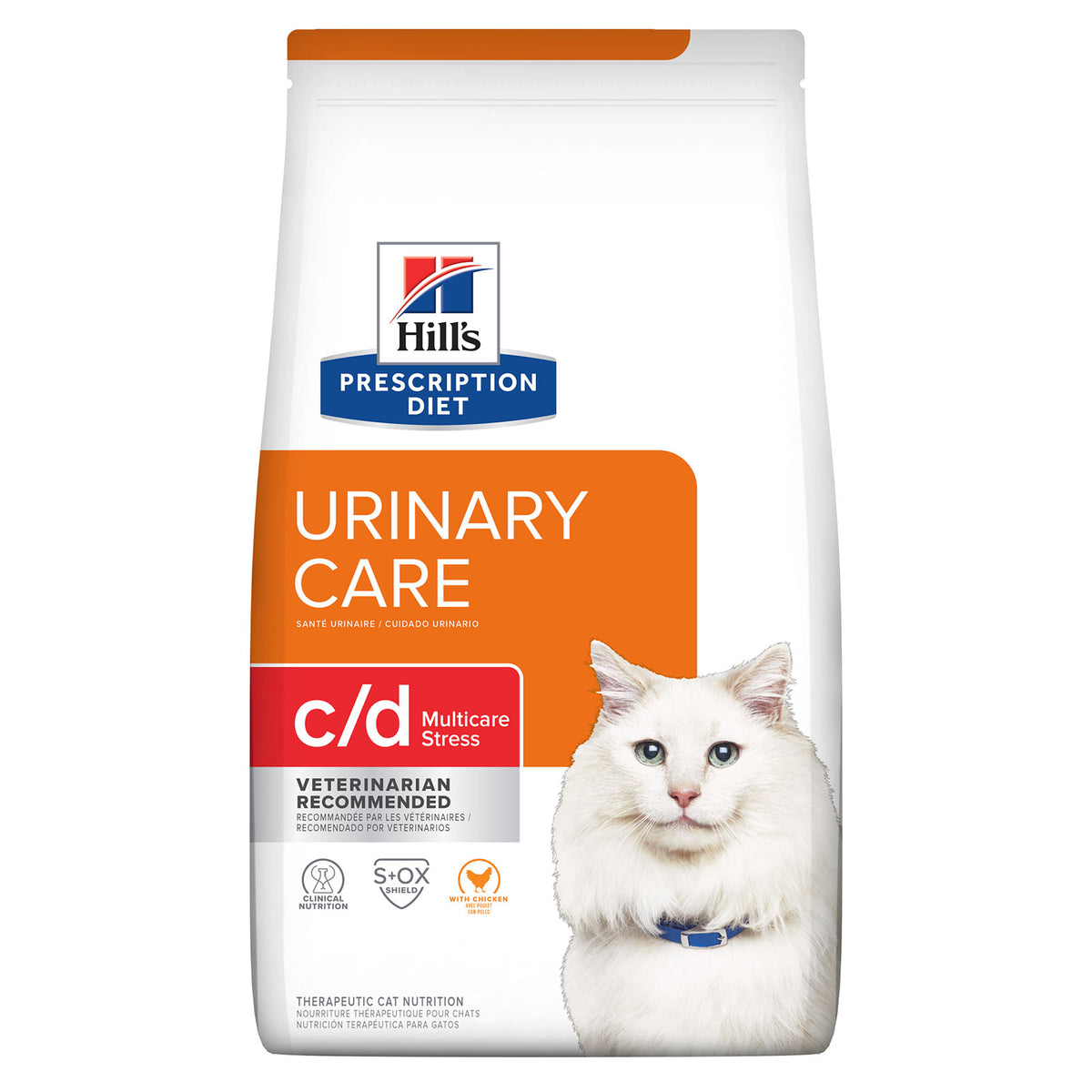 Hill's Prescription Diet C/D Multicare Stress Urinary Dry Cat Food