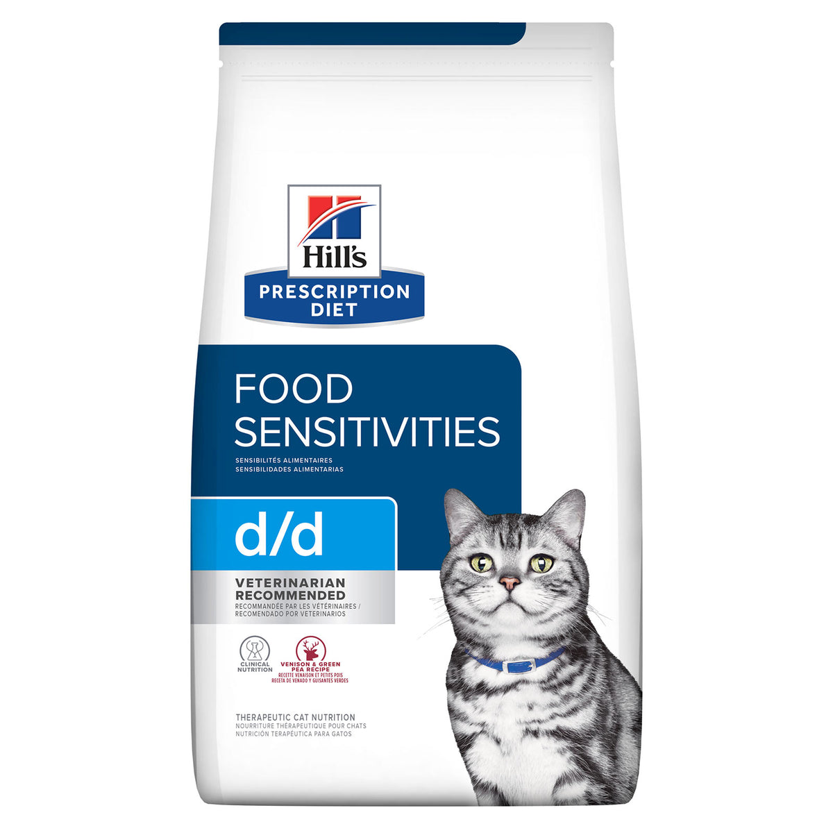 Hill's Prescription Diet D/D Skin/Food Sensitivities Cat Dry Food 1.59