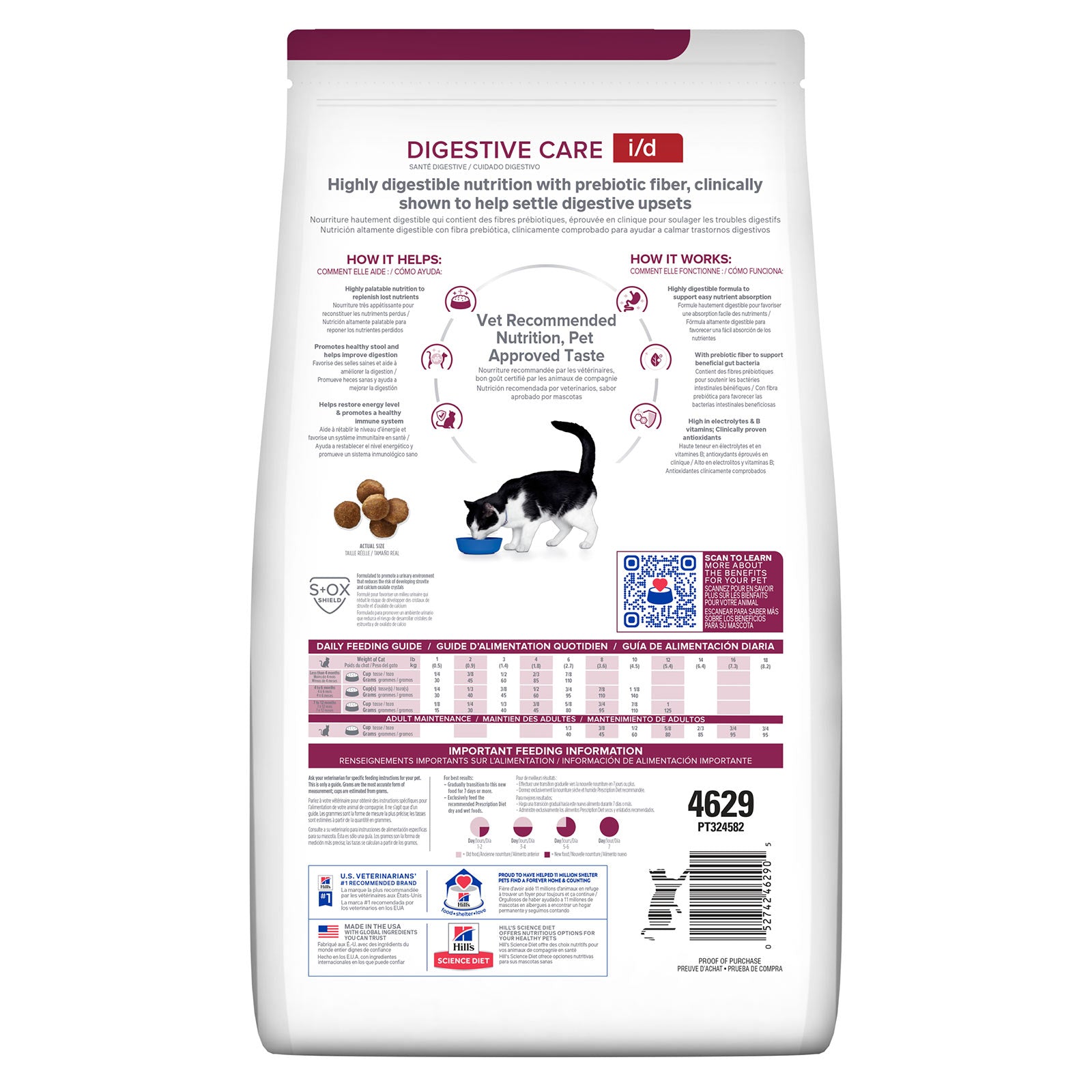 Hill's Prescription Diet i/d Digestive Care Cat Dry Food