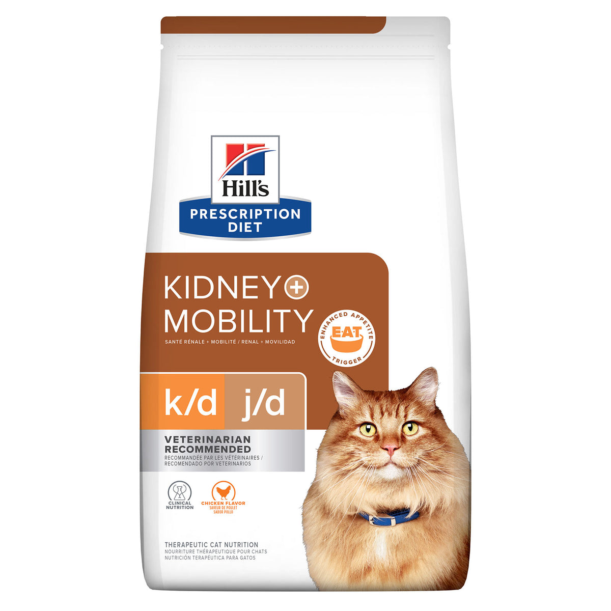 Hill's Prescription Diet K/D Kidney Care   Mobility Cat Dry Food 2.88k