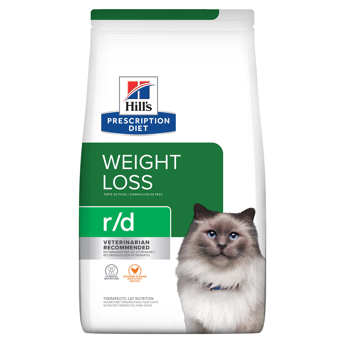 Hill's Prescription Diet R/D Weight Reduction Cat Dry Food 3.9kg