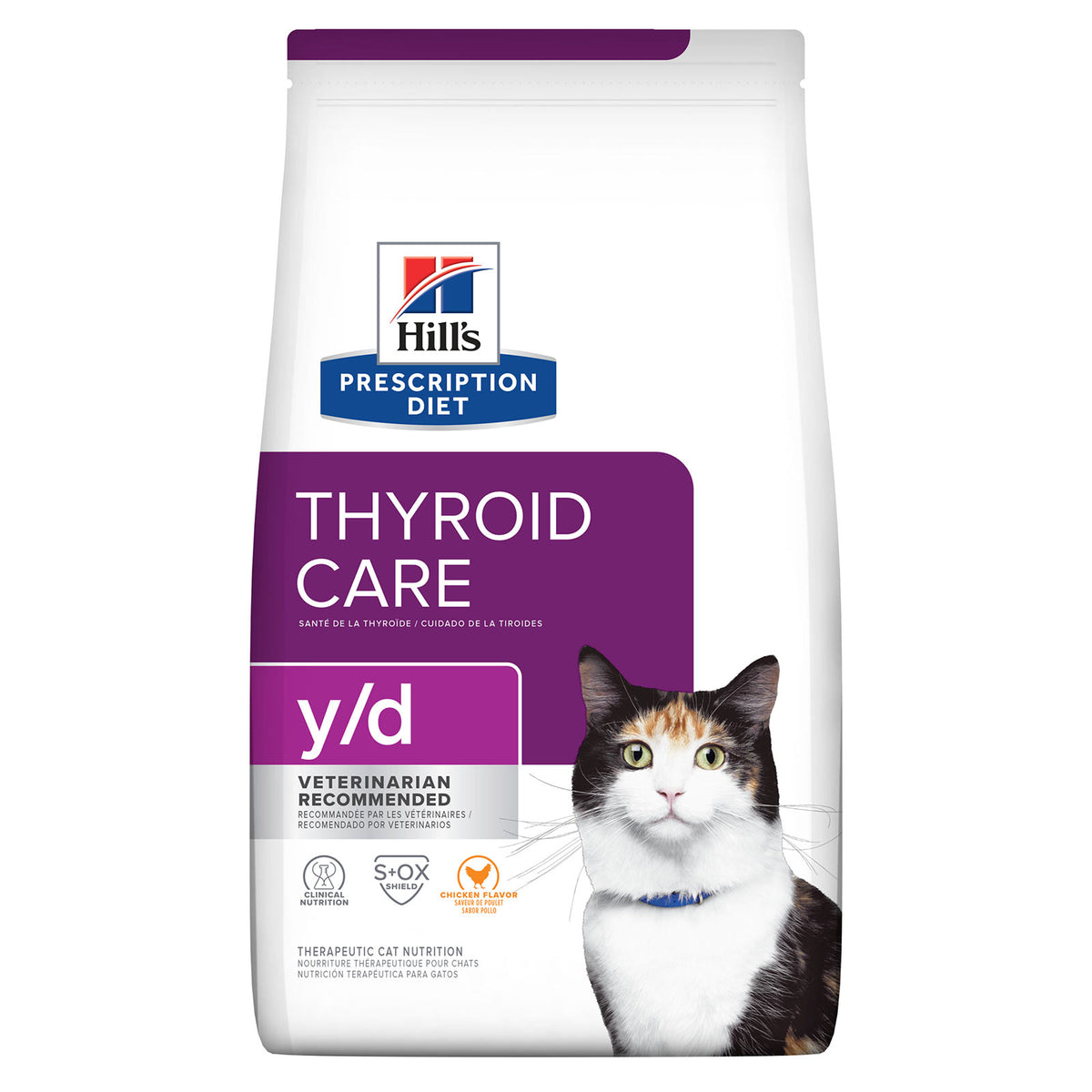 Hill's Prescription Diet Y/D Thyroid Care Cat Dry Food