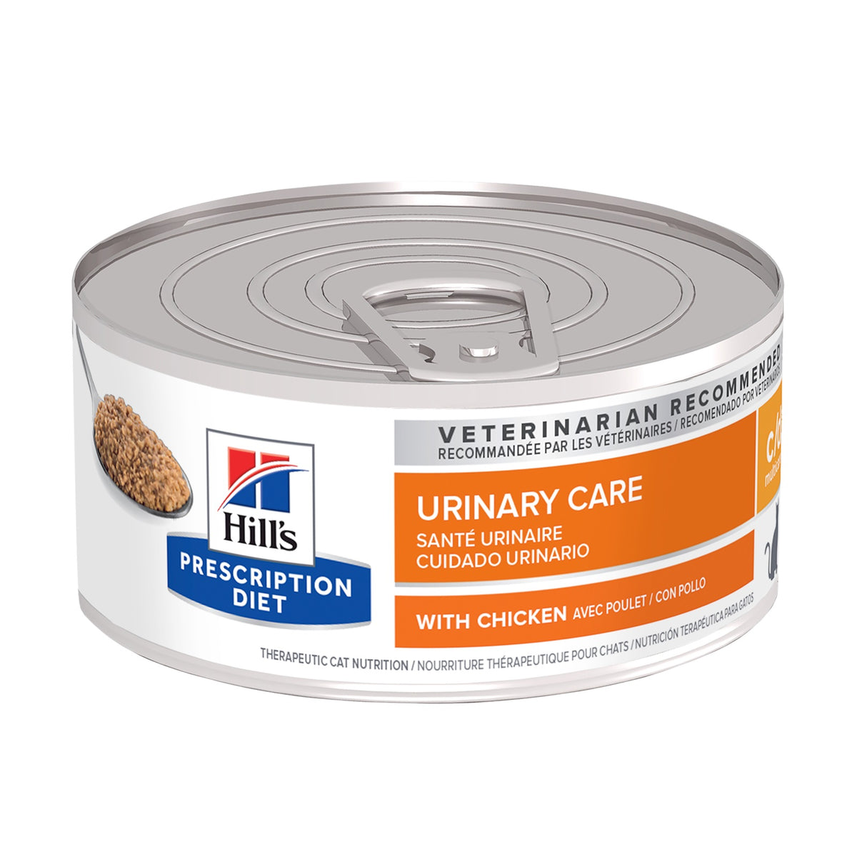 Hill's Prescription Diet C/D Urinary Care Cat Wet Food Chicken 156gm X