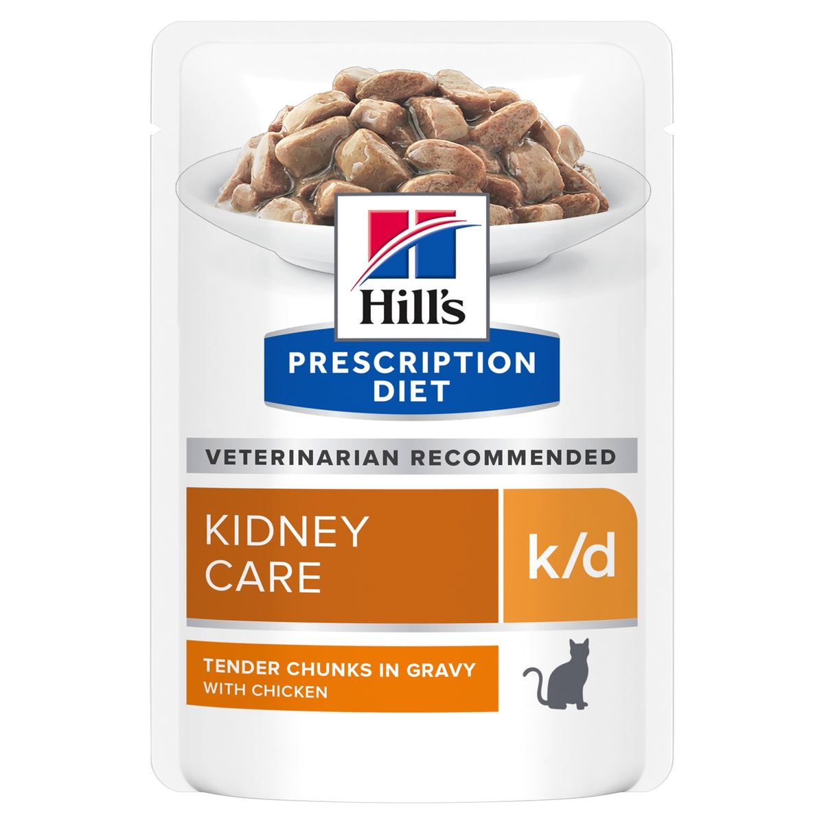 Hill's Prescription Diet K/D Kidney Care Cat Wet Food 85gm X 12 Pouche
