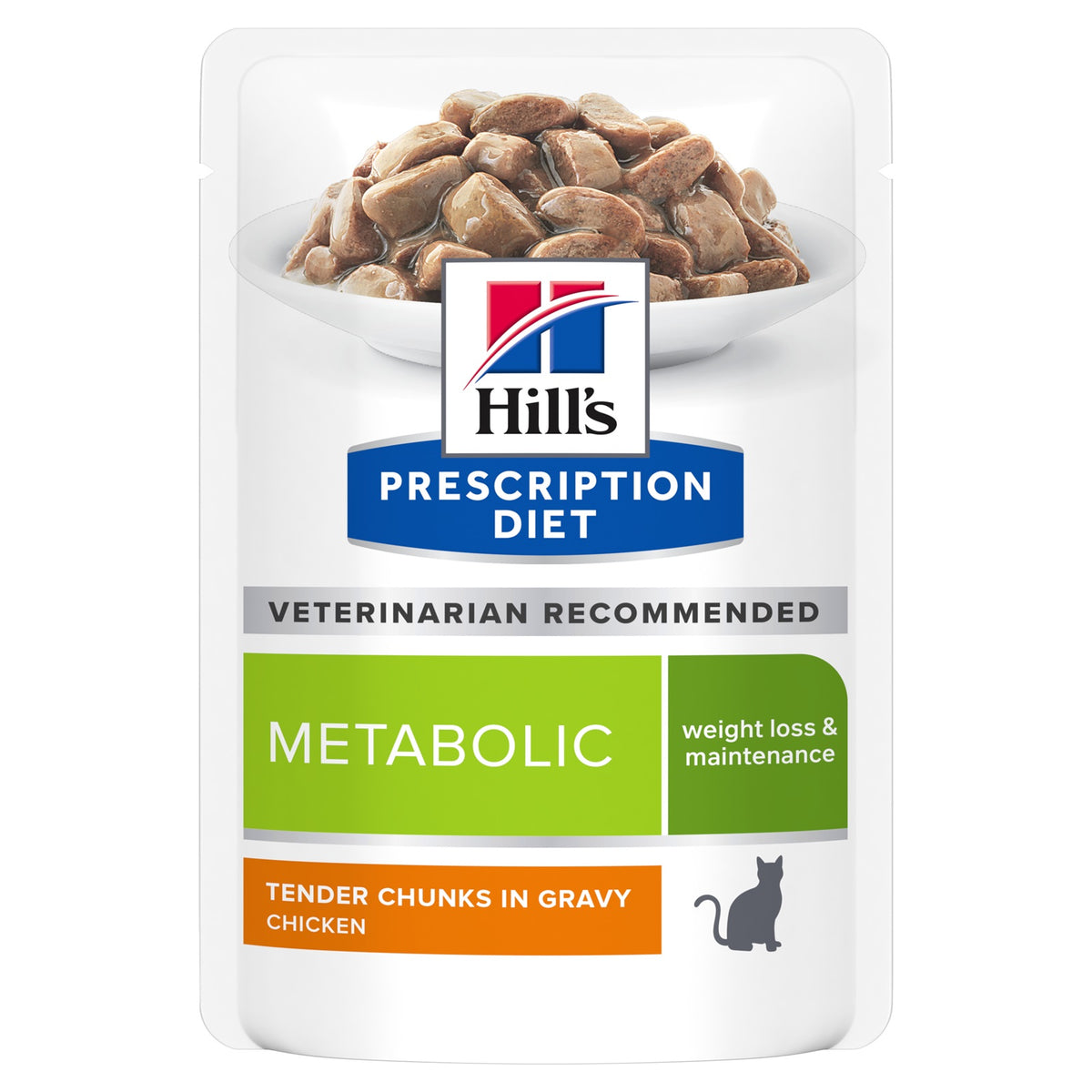 Hill's Prescription Diet Metabolic Cat Wet Food 86gm X 12 Pouches
