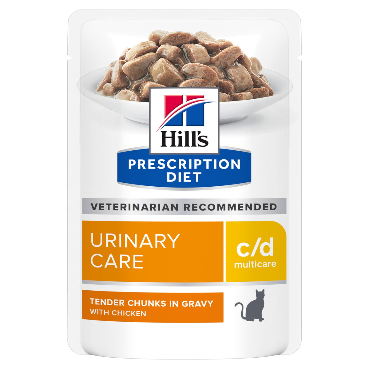 Hill's Prescription Diet C/D Urinary Care Cat Wet Food 85gm X 12