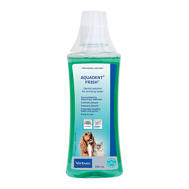 Aquadent Fresh Dental Water Additive for dogs and cats- Your PetPA
