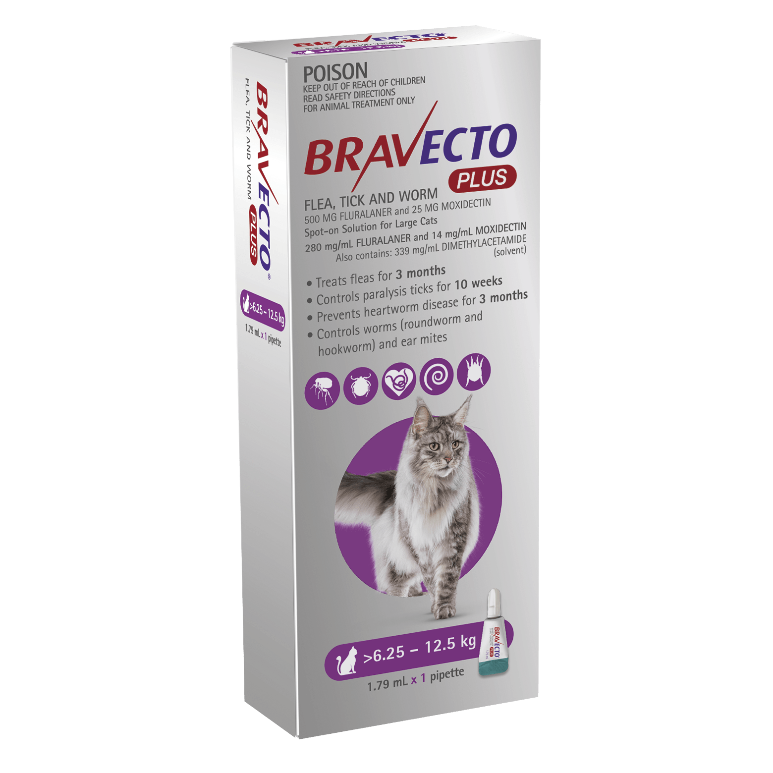 Bravecto plus best sale for cats price