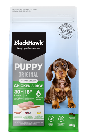 Black Hawk Chicken and Rice Small Breed Puppy Dry Food-YourPetPA