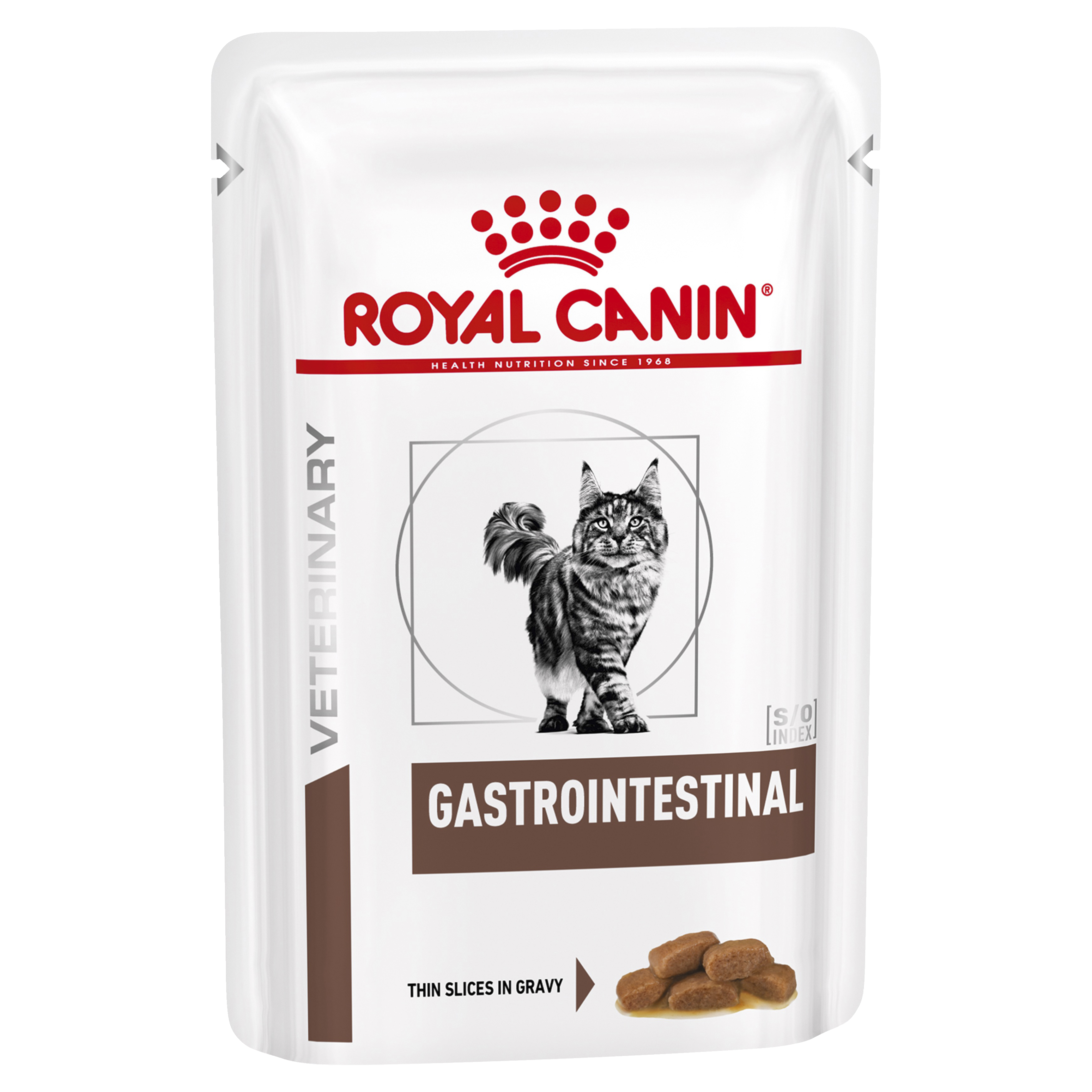 Cat food top for gastrointestinal problems