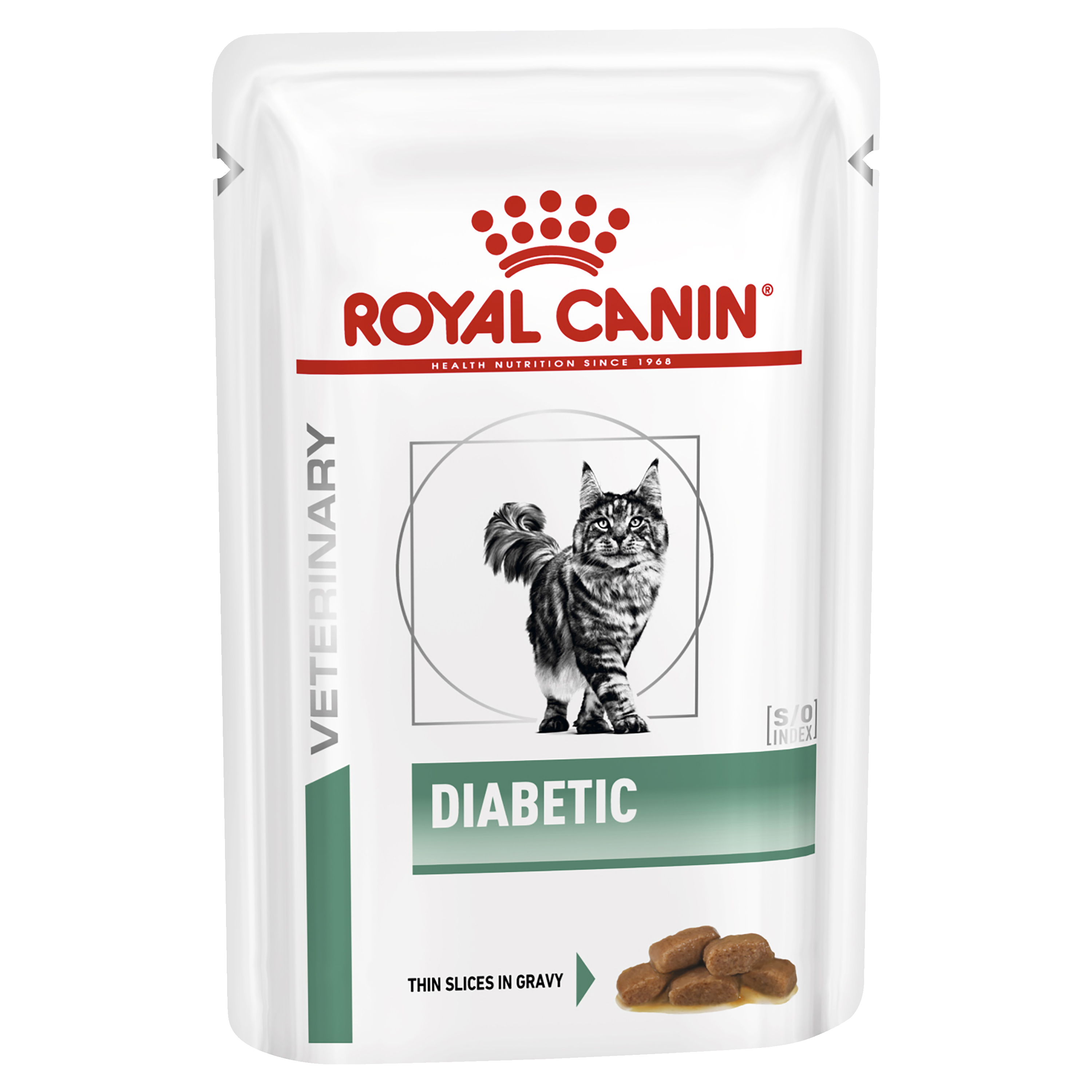 Royal Canin Veterinary Diet Diabetic Cat Pouches Wet Food 85gm x