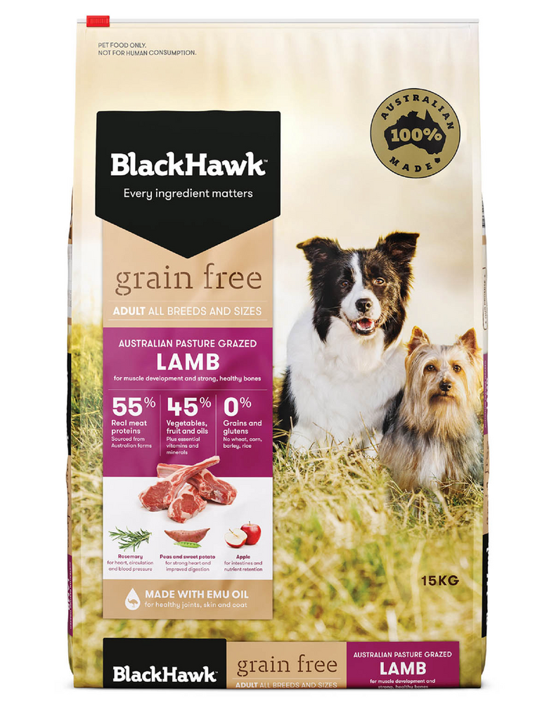 Black Hawk Grain Free Lamb Adult Dog Dry Food-YourPetPA