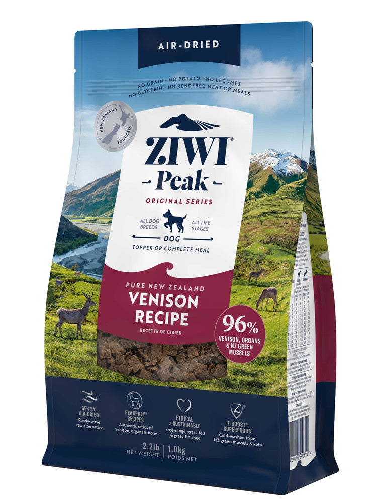 Ziwi Peak Venison Dog Food 1kg Side Angle