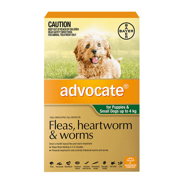 Advocate For Dogs Small Green Up To 4kg 3Pack- YourPetPA