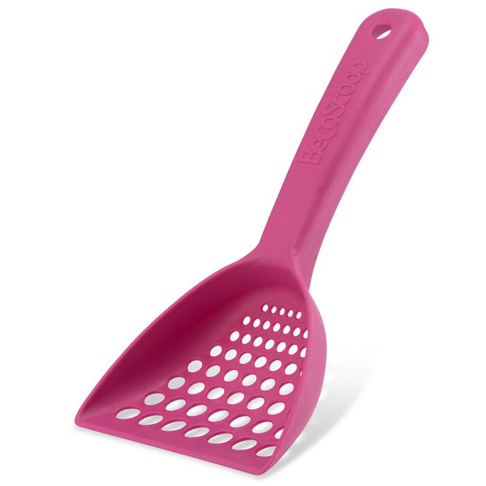 Beco Bamboo Cat Litter Scoop Pink-Your PetPA