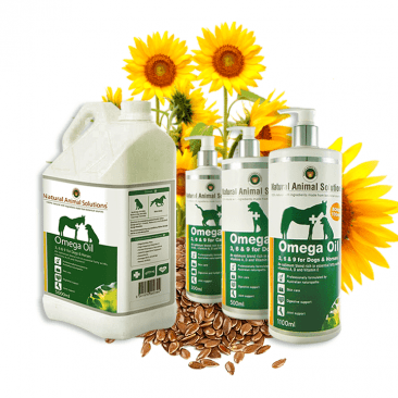 Natural Animal Solutions Omega Oil 3 6 9 For Dogs and Horses